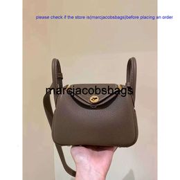 birkinbag lind tassen tassen volledige handgemaakte mini dokter tas 20 cm dames single messenger tc cowhide olifant grijs ayw kellyity