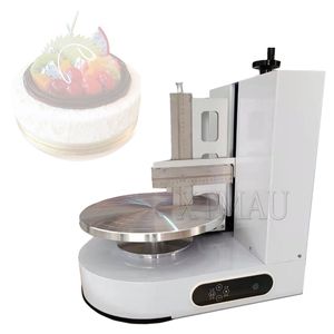 Machine de revêtement de glaçage de crème de gâteau d'anniversaire 110V 220V 4-12 pouces pain gâteau de mariage crème beurre épandage Daubing glaçage Equioment