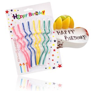 Bougie d'anniversaire gâteau Mumluk Candela Photophore Cire Bougie Anniversaire Numero Velas Decorativa Candeline Compleanno pour cadeaux de mariage