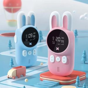 Anniversaire walkie enfants kild kin toys range émetteur-récepteur 3km uhf pour cadeau lonyard interphone talkie handheld radio ubdlg