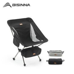 Chaise pliante bisinna ultra-léger détachablable de camping portable pêchez chiar pour le camping et le tourisme de randonnée de randonnée outils de siège de pique-nique 240407