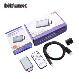 BitFunx HDMI compatible Line Doubler Adapter Adapter Digital to HDMI GC2HDMI pour Nintendo Gamecube Ngc