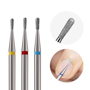 Bits 1,2 mm Forme de poire Sécurité Drift à ongles