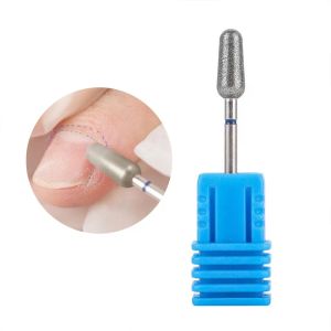 Bits 1 PC Veiligheid Nagelboorbits Tungsten Carbide Boorboorboor Cuticle Remover voor elektrische nagelmachine Cuticle Reinig gereedschap