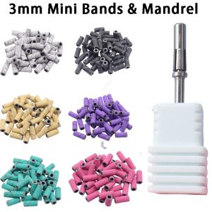 Bits 50pcs par boîte avec Mindrel Mini Bandes de ponçage zébré