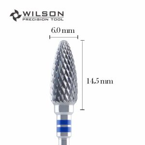 Bits formes de balle ISO 272 060 Personne gaucher utilisée HP Wilson Tungsten Carbide Burs 5005350