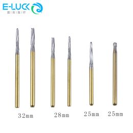 Bits Dental Bur Tungsten Carbide boor kroon metaal snijdende boren voor high speed handstuk afwerking afwerking