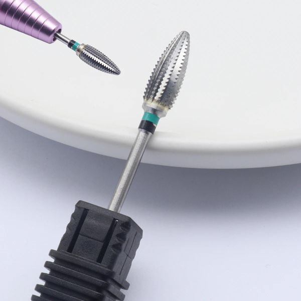 Bits Easy Nail Spiral Professional Carbide Nail Drill Bit Electric Electric Nail Force Bit Hot Vendre de haute qualité