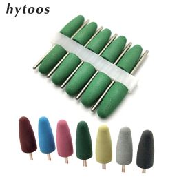 Bits Hytoos 10pcs Silicone Nail Drill Bit Rotary Polishing Tool Bits For Manucure Pedicure Nail Care ACCESSOIRES DE DROIS ÉLECTRIQUE