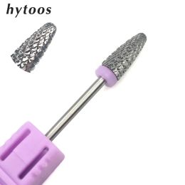 Bits HytoOS Cone Carbide Nail Boor Bits 3/32 Rotary Nail Burrs Frees Cutters for Manicure Drill Accessories Tools