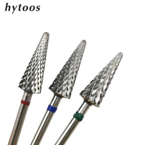 Bits Hytoos Cone Shape Nail Drill Bit Carbure de 3/32 