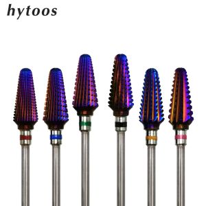 Bits Hytoos Purple Carbide Nail Drill Bits 3/32 