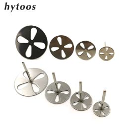 Bits Hytoos roestvrij stalen schuurpapier Disc 3/32 "Ronde metalen schijf Nagelboorbits Accessoires 15 mm 25 mm 25 mm 35 mm