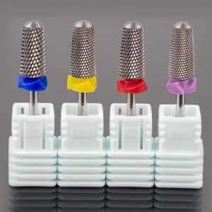 Bits Professional Universal Nail Drill Bits Tungsten Carbide Rotray Milling Cutter Accessoire pour gel de vernis à ongles Retirer l'outil de manucure