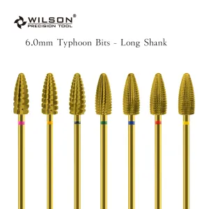 Bits Wilson {Typhoon bit} nagelboorbits Verwijder gel carbide manicure gereedschap manicure gereedschap hot sale/gratis verzending