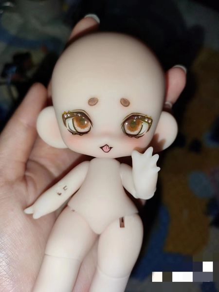 Poupée BJD 18 cm poupée mobile film d'animation japonais et télévision poupée mignonne cadeau d'anniversaire jouet pour enfants projet de livraison gratuite 240219