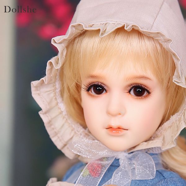 Envío gratis Muñecas BJD DollsheShe Rosa Classic 1/4 6G Pretty inocent High Quality Resin Girl Toys Mejor regalo DS OUENEIFS LJ201031