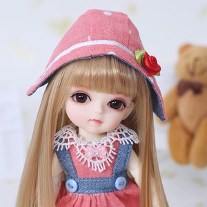 Gratis verzending bjd poppen lati geel zonnig lea lami kuro coco 1/8 mooie flexibele pruik kleding schoenoog pukifee ouenifs Luodoll LJ201031