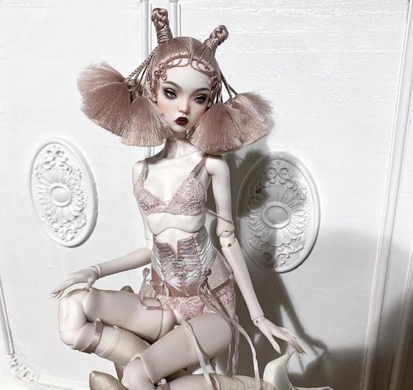 Muñeca BJD SD 14 rusa, regalo de cumpleaños, marioneta articulada de alta calidad, modelo Dolly, colección desnuda 240123
