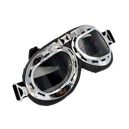 Bjmoto gafas de motocross piloto gafas de esquí de ski ciclismo gafas gafas gafas de sol para la mitad de la cara abierta casco