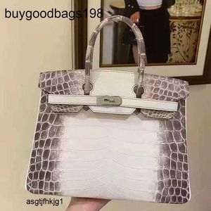 BK Designer Bag Himalayans sacs à main authentique en cuir nouveau Nile Crocodile Hand Cous Sac à main de luxe grande capacité Classical plus grand RJ