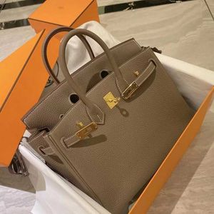 BK Designer Handbag Leather 2024 Fashion Lychee Grain Sac grande capacité Soft Luxury Femmes