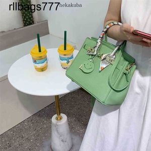 BK Designer en cuir sacs Summer Avocado Green Fashion Portable Big Brand Head Platinum Sac Single épaule Diagonale Cross Lea