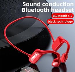BL09 écouteur Bluetooth 50 casque sans fil écouteurs stéréo à conduction osseuse suspendus écouteurs de sport pour IPhone pour Samsung 3385284
