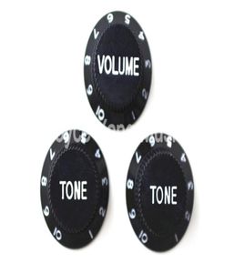 Zwart 1 Volume2 Tone Electric Guitar Control Knoppen voor Fender Strat Electric Guitar Wholes8094723