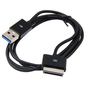 Câbles de données de chargeur USB 3.0 noirs de 1 m pour Asus Eee Pad Transformer TF101