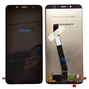 Negro 5.5 pulgadas para Xiaomi Redmi 7A MZB7995in MZB7798in Digitante de pantalla táctil Digitante de vidrio LCD Reemplazo / con marco