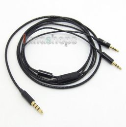 Zwart 5N OFC Met Microfoon Afstandsbediening Kabel Voor Sol Republic Master Tracks HD V8 V109754694