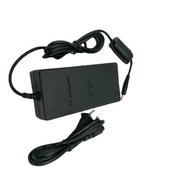 Adaptateur secteur noir, câble d'alimentation pour chargeur, pour Console PS2 70000, prise US
