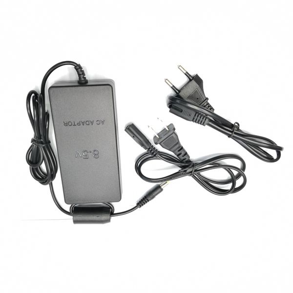 Cargador/adaptador de CA negro, suministro de Cable de alimentación para consola de juegos PS2 70000, adaptador de enchufe UE EE. UU.