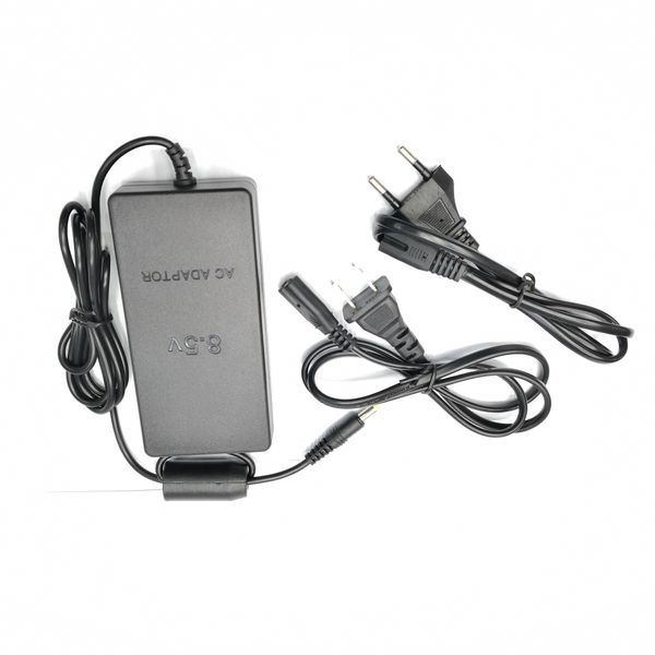 Adaptateur secteur noir, câble d'alimentation pour chargeur, pour Console de jeu PS2 70000, prise EU US