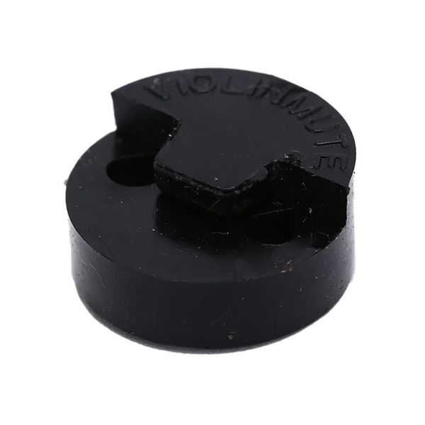 Black Acoustic Rubber le violon de violon pour violon pour violon outils Sourdine