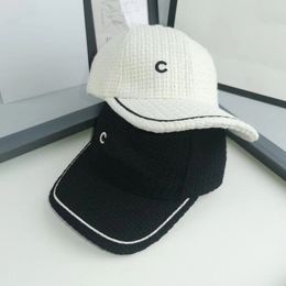 Zwart -wit honkbal cap ontwerper Casual unisex paar hoed luxe mode c vrouwen mannen casquette gemonteerd hoeden vrouwen beanie d2109296hl lppp