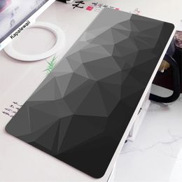 PAD MAISE BLACK AND BLANC GAMIER GAMING MOUSEPAD Speed ​​Desk Mat Ordinkpop Gaming Mats For Office Carpet Desk Accessories Game Tamps de jeu.240419