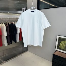 Camiseta para hombre en blanco y negro Diseñador para hombres Camisas para mujer Camiseta de moda de alta calidad con letras Casual Verano Manga corta Hombre Camiseta Mujer Ropa