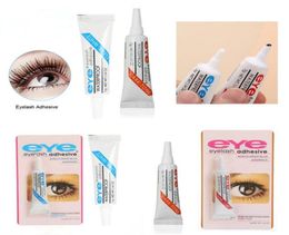 Noire et blanc Practical Eyellash Glue Clearwitedarkblack imperméable Faux CELS ADHÉSIVE MAVEAU ESE CHELLE LASS LAS LOBLESS PROCY PRIC7659181