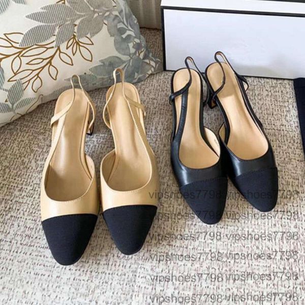 Black Abricot Baotou Leather Gladiator Femmes Sandales Beige Summer Bureau High Heels Back Strap Pompe Casual Female Chaussures