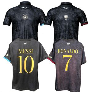 noir ARgentinashirts 2023 2024 joueur Portugal Brésil maillots de football le maillot siu La Pulga spécial saka RICE messi uniformes de chemise IMMOBILE version joueur 24/25