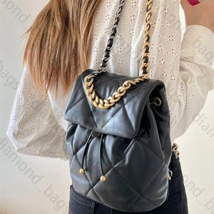 Mochilas negras con cordón y cremallera para mujer, mochila de diseñador, diseñadores de lujo, mochilas escolares, bolsas de libros de cuero para mujer, mochila para estudiantes y niños, bolso de hombro clásico