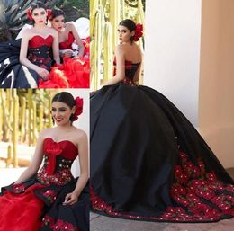 Robe de bal noire Quinceanera robes 2021 épaules dénudées volants doux 16 robes à lacets corset dos vestidos de quinceaneras6237890