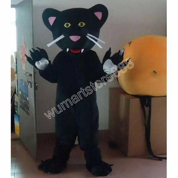Disfraz de Mascota de oso negro, traje Unisex de carnaval, talla para adultos, fiesta de cumpleaños de Navidad, accesorios promocionales para vestir al aire libre