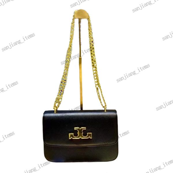 Black Beige Eleanor Convertible Sac à bandoulière Crème Small Camera Crossbody Sacs pour femmes Chaîne Purse en cuir Messenger Fanny Pack Brand New Handbag Totes