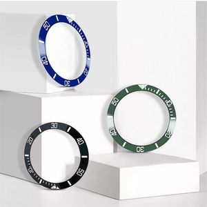 Zwart Blauw Groen Gouden Keramische Bezel insert horloge accessoires Fit 40mm formaat Automatische sub Watch Ondersteuning Retail en Whole259q