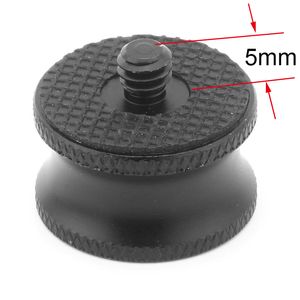 Zwart blauwe rode camera -accessoires 1/4 tot 3/8 mannelijke tot vrouwelijke adapterschroef voor camera statief kogelkop monopod stand mount