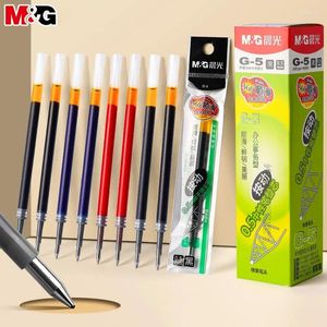 Blackbluereered Gel Pen Rempill stylos pour l'écriture Astuce 0,5 mm de bureau scolaire Supplies PAPELERIE ACCESSOIRES 1PC VENTE