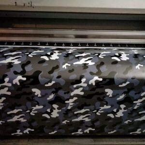 Noir bleu blanc Camo VINYL Full Car Wrapping Camouflage Foil Stickers avec Camo truck couvrant air free size 1.52 x 30m / Roll Livraison gratuite